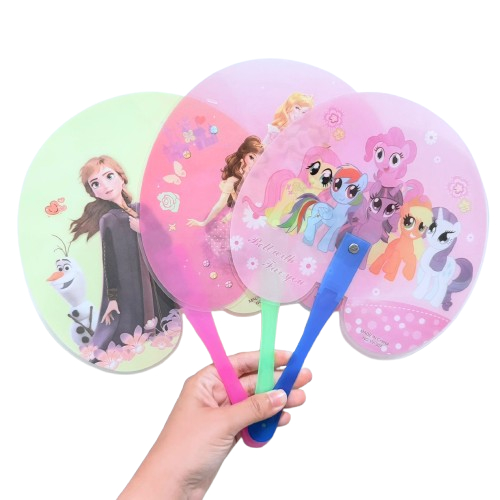 Kipas Karakter Jumbo Kipas Tangan Besar untuk souvenir