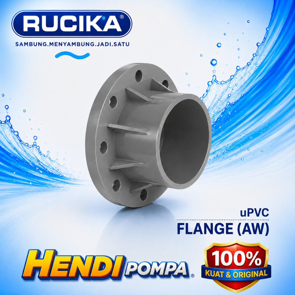 Flange PVC AW 2 inch Stub Flange PVC 2" Flange Adaptor uPVC AW 2 inch