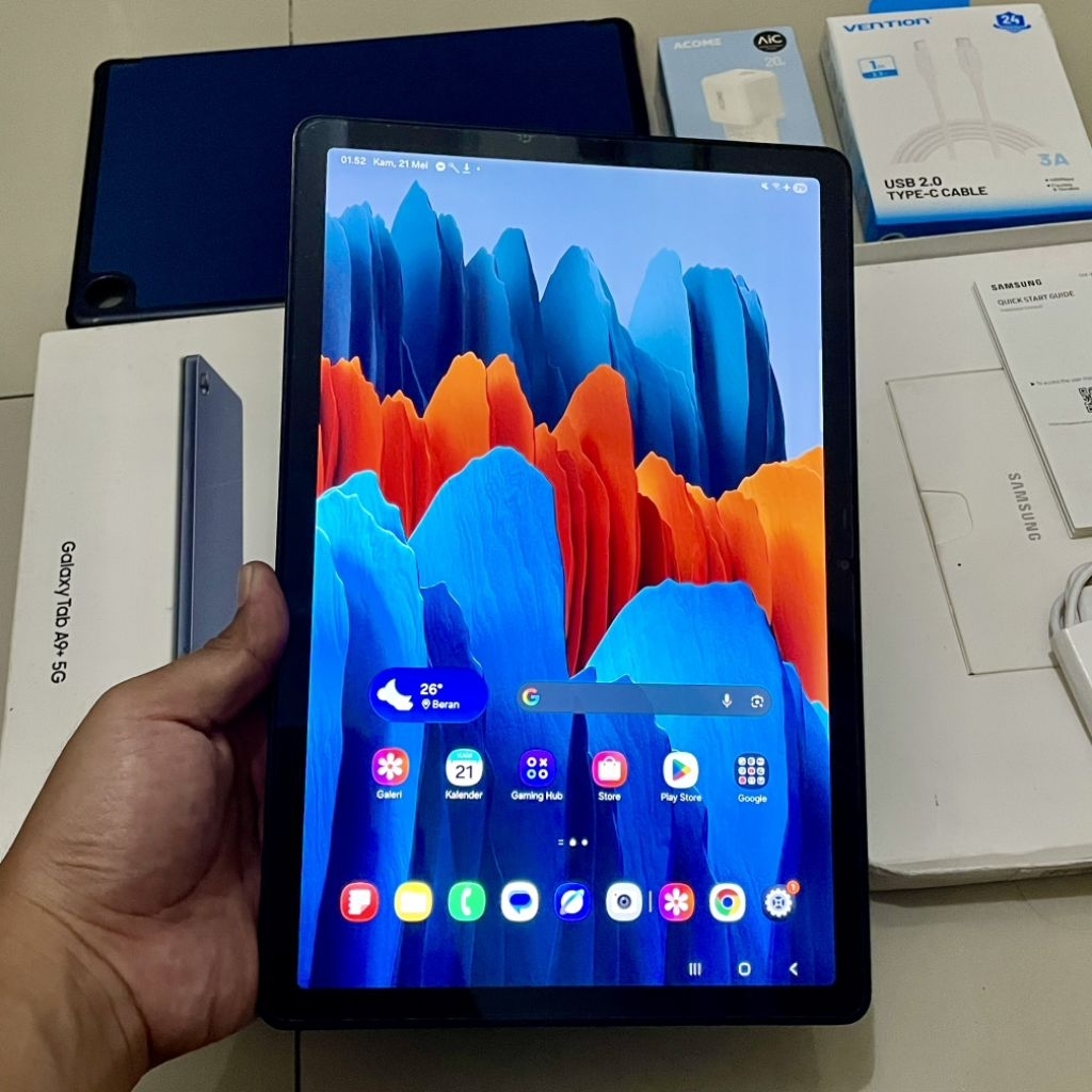 Samsung Tab A9+ 5G 8/128GB resmi