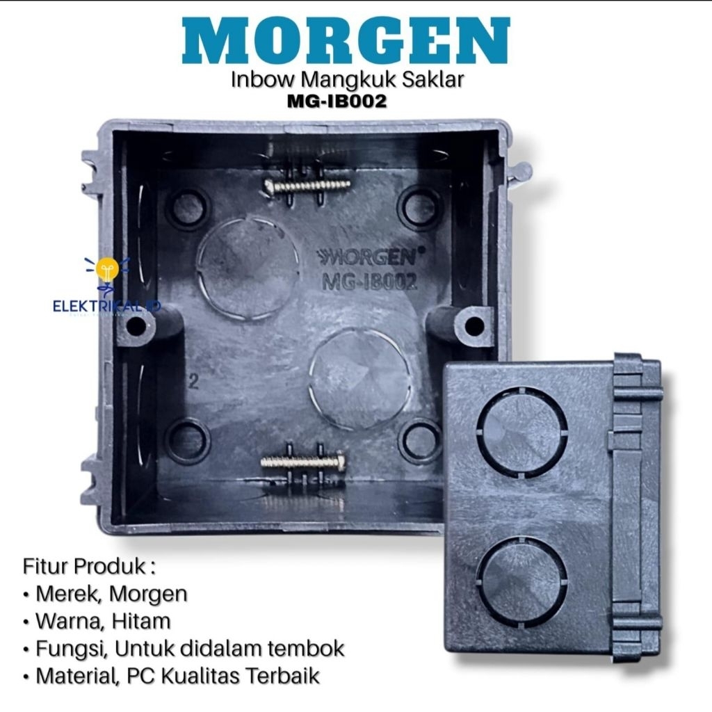 MORGEN IB DUS MG-IB002 INBOWDUS HITAM INBOUW DUS