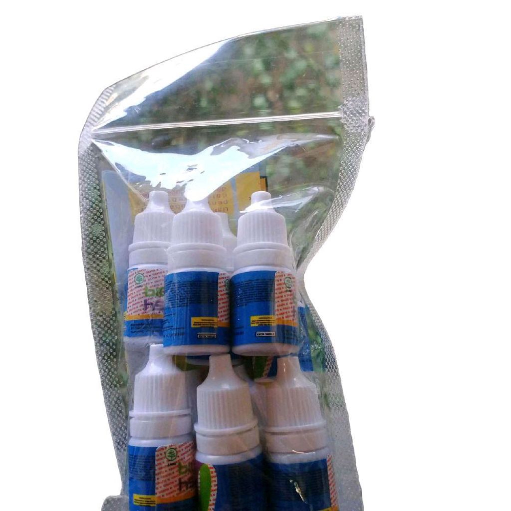 Bio HSA obat tetes herbal serbaguna 50ml (isi 10 btl) dari 25 buah dan sayur alami