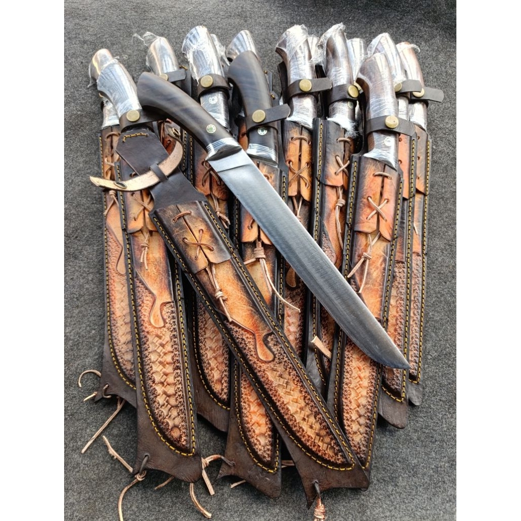 PISAU Baja Bohler K110 | Asli Kulit | Pb 30 cm | Terlaris