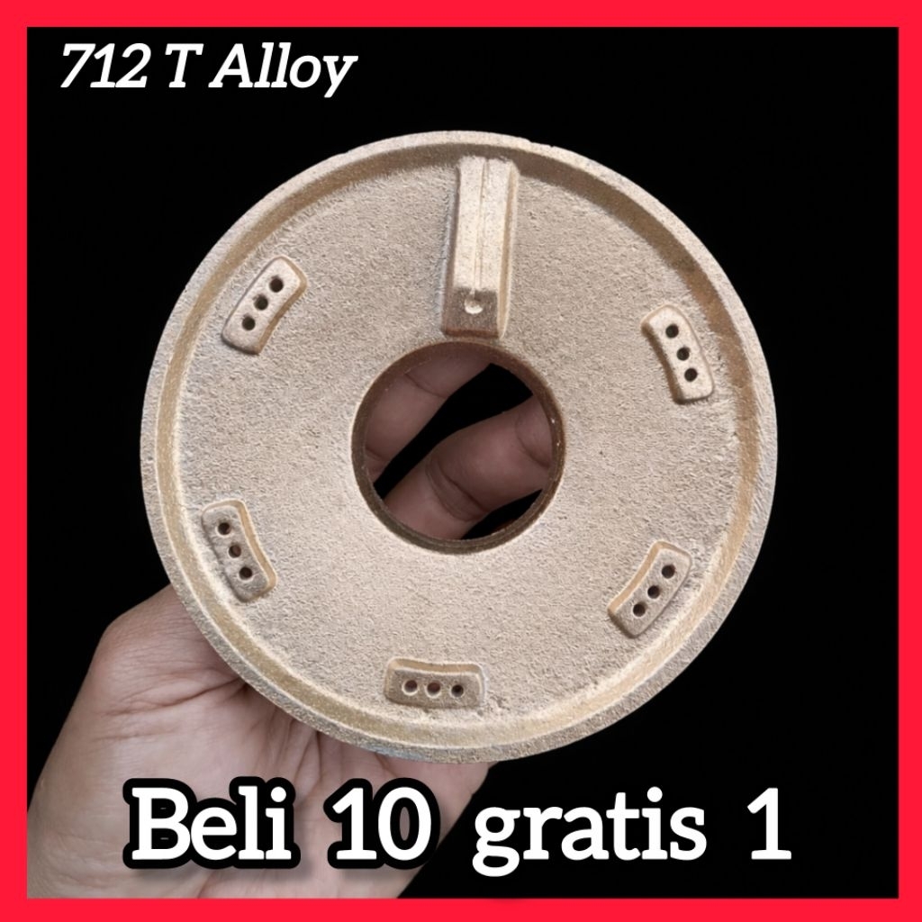 Burner Rinnai 712T Turbo Alloy Premium ( Beli 10 Gratis 1 )