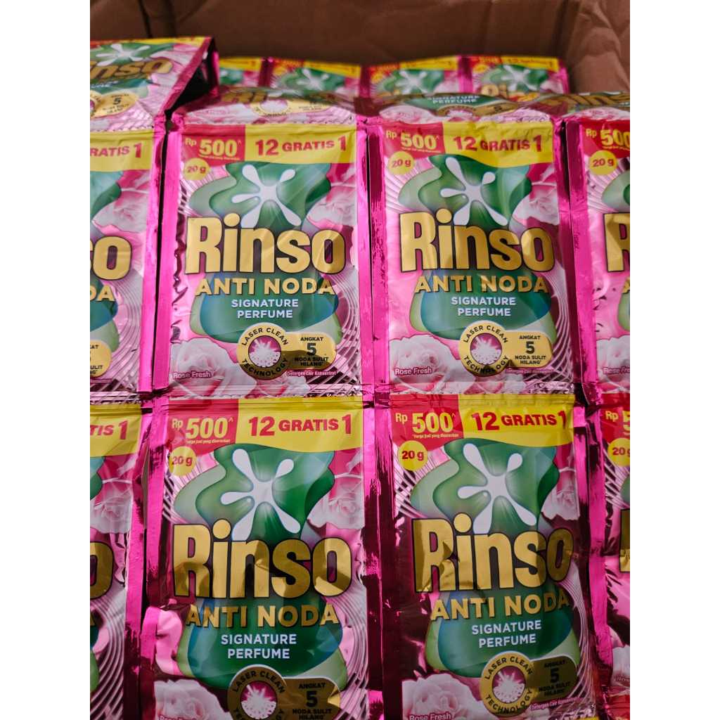 Rinso Cair Sachet 500an - 1dus