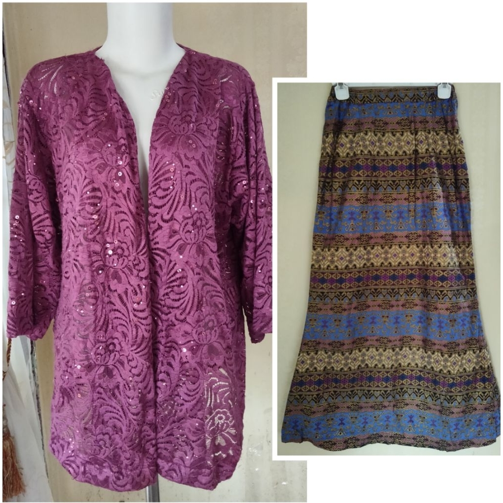 Set Baju 3in1 Muslim Malaysia