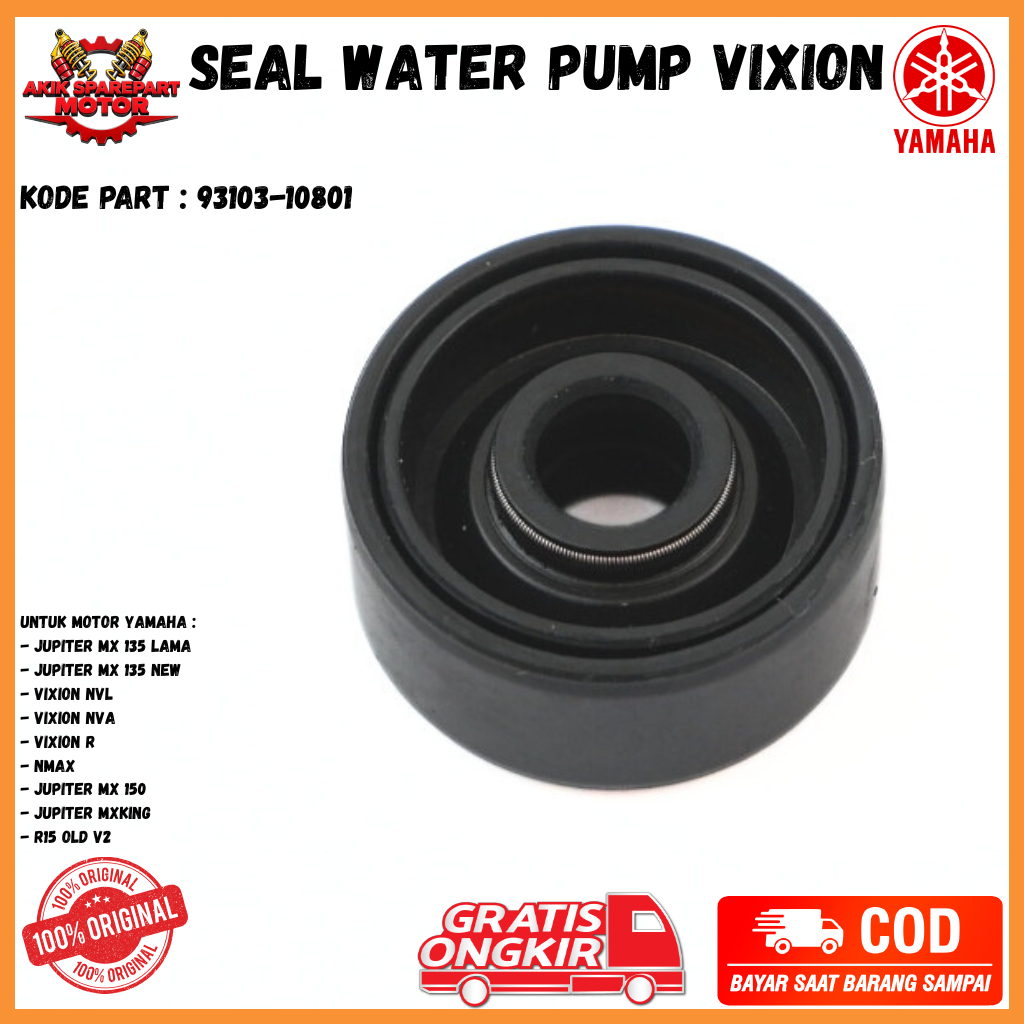 seal water pump vixion - seal water pump vixion old - sil radiator nmax AKIK SPERPART