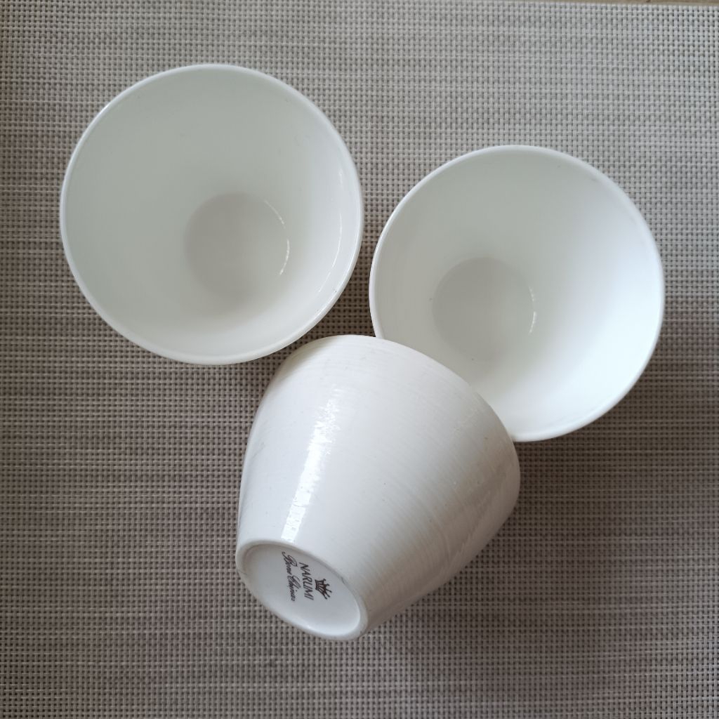 Mangkuk Mangkok Narumi Bone China Ex Hotel 3 Set Jual Cepat