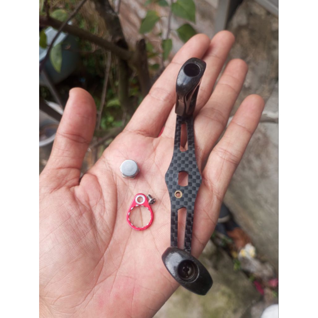 handle reel bc carbon bekas