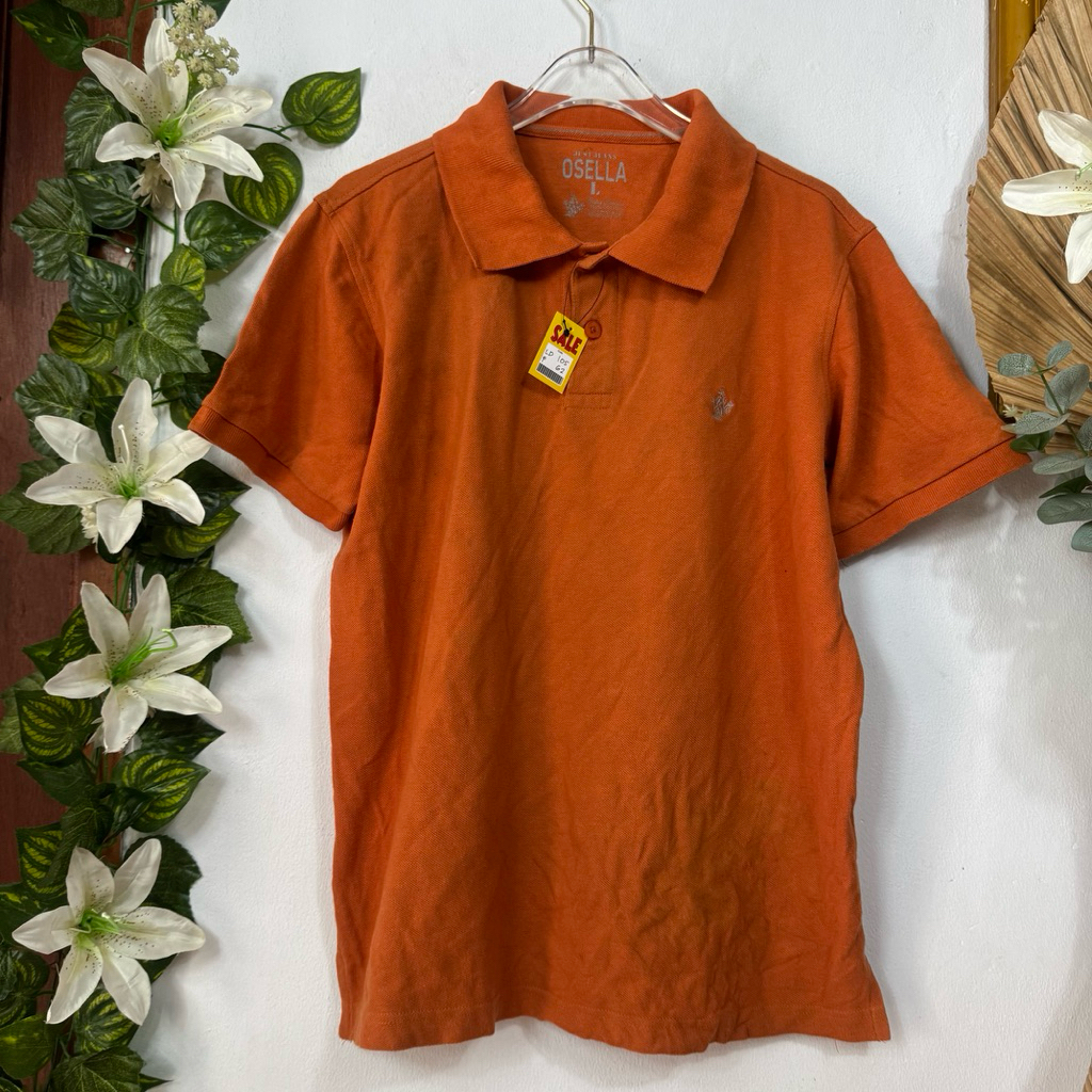 Kaos Polo Osella Wanita Orange