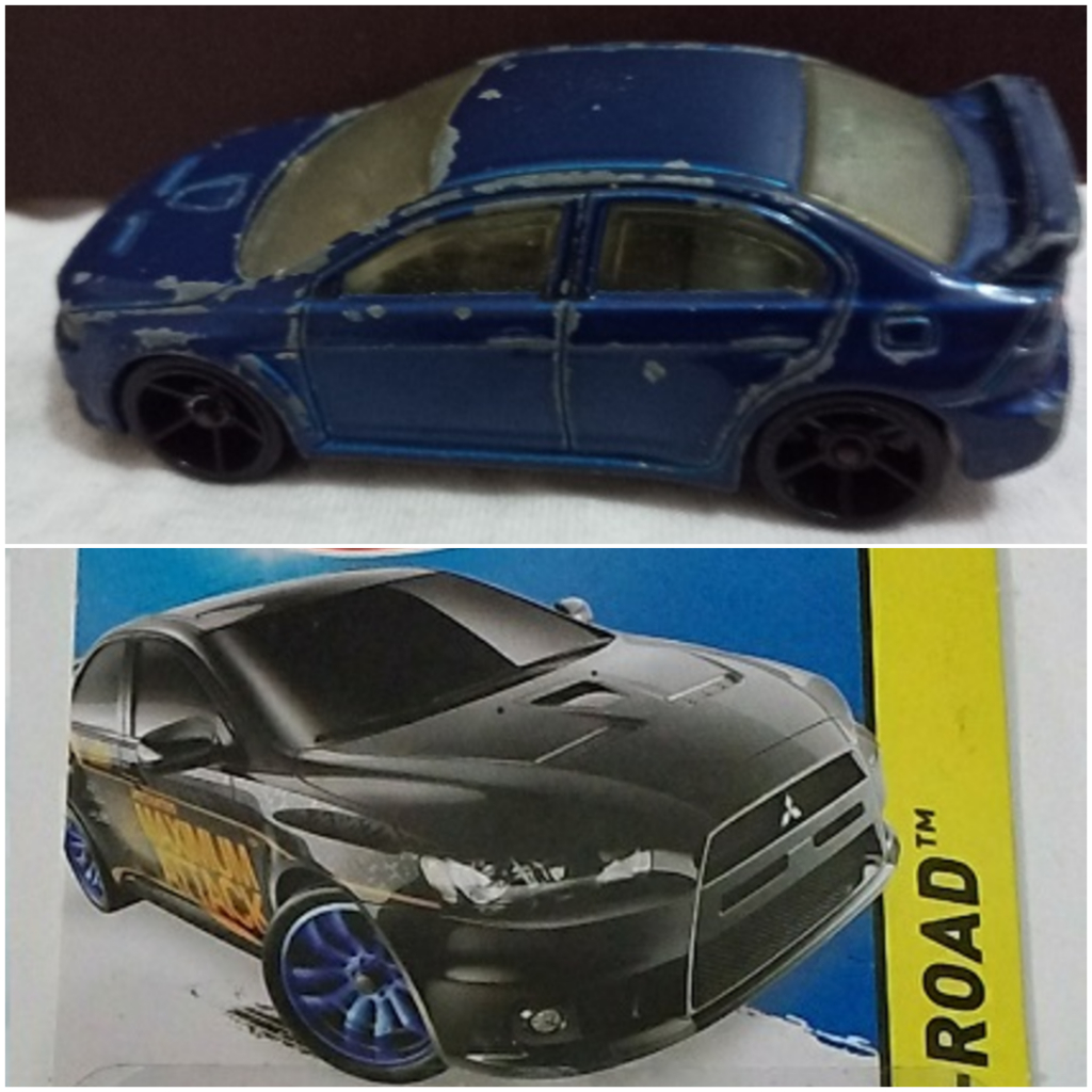 Hot Wheels Diecast Original - Mitshubishi Lancer Evolution Maximum Attack - Bonus Mitshubishi Lancer