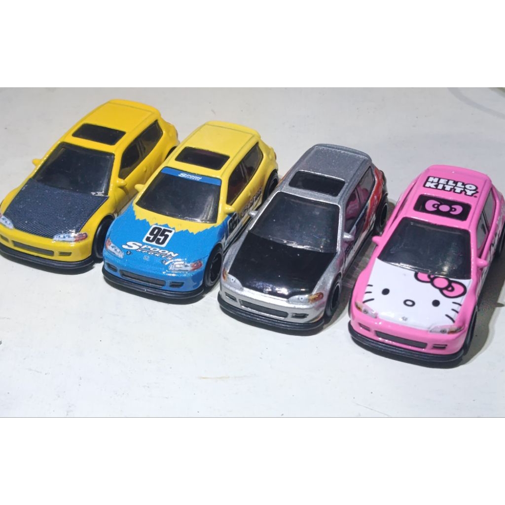 hotwheels premium loose honda civic eg