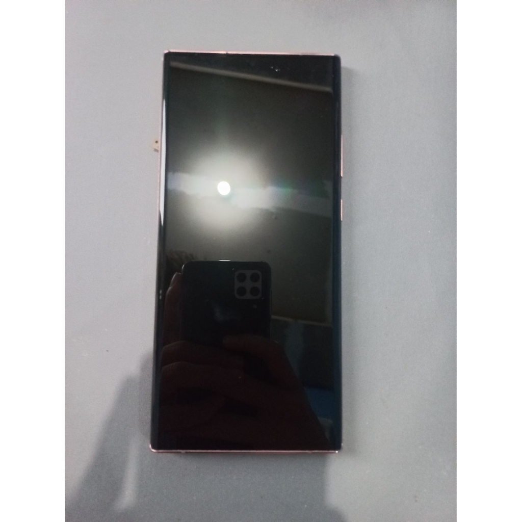 lcd touchcreen satu set samsung not 20 ultra 56 normal sudah berikut frame original copotan