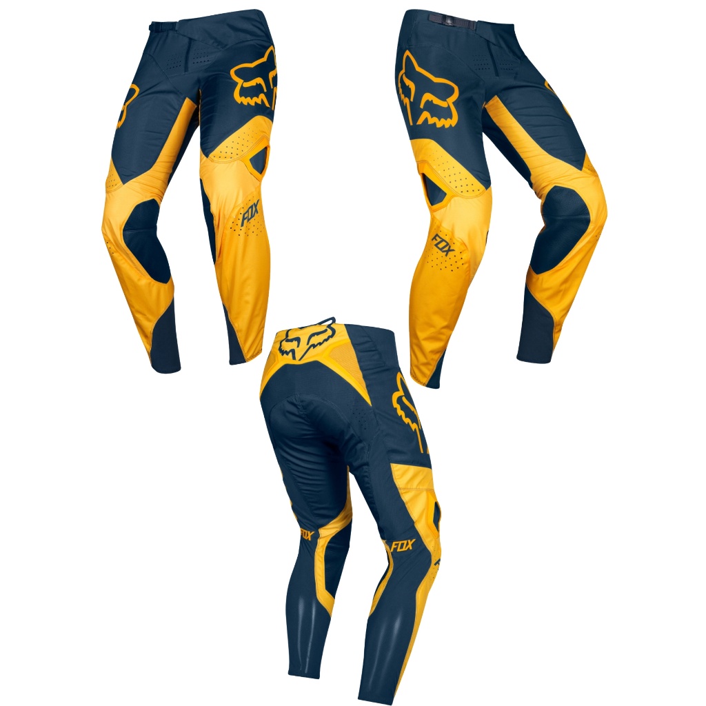 FOX Racing 360 Kila Navy Yellow Celana Motocross Original