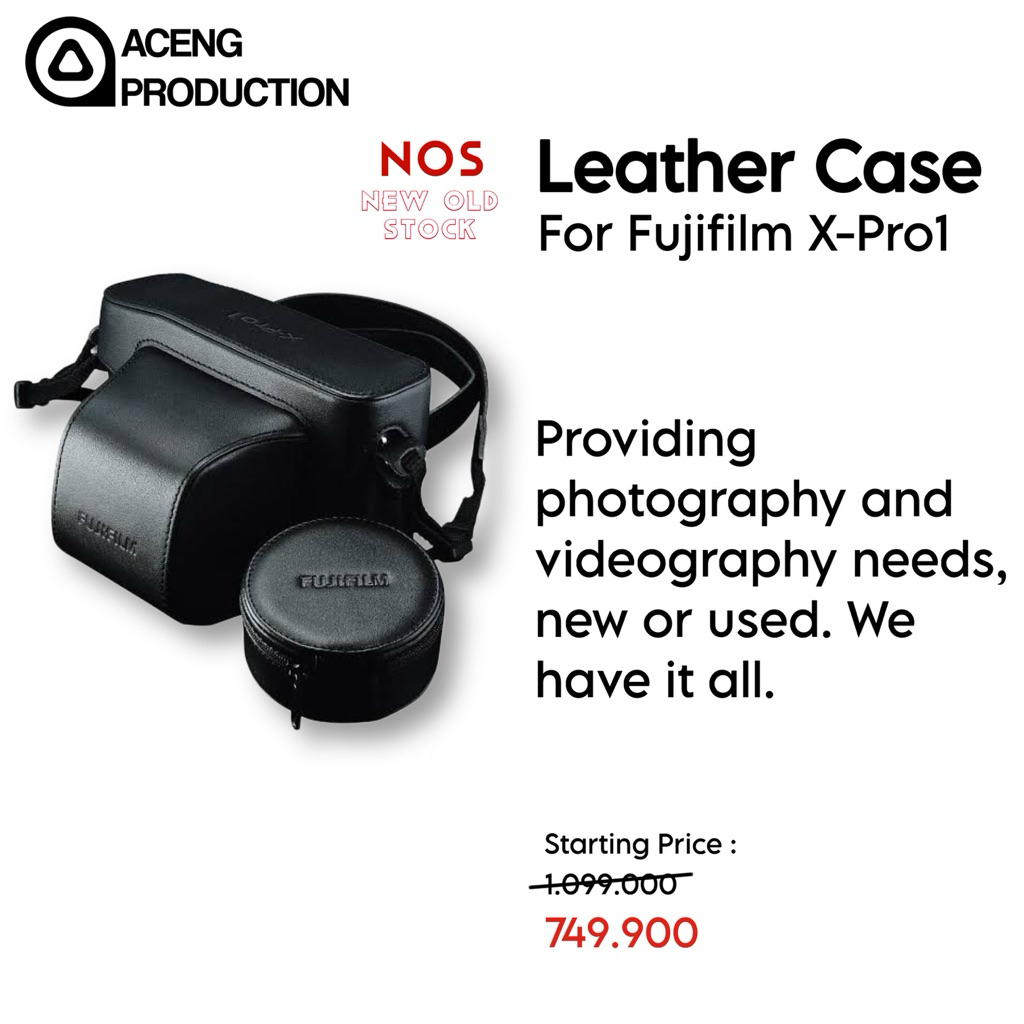 Leather Case Fujifilm X-Pro1/Fujifilm Xpro1 Original Murah