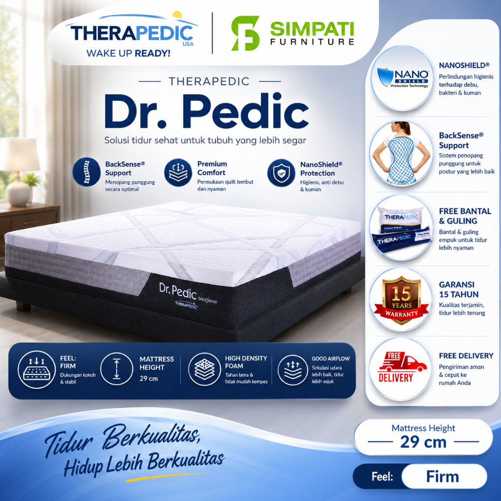 Therapedic Dr. Pedic Hanya Matras