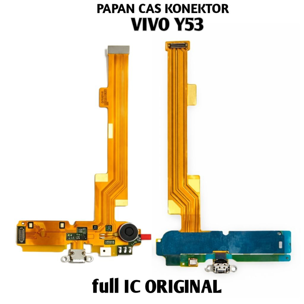 FLEXIBLE CONNECTOR CHARGER+MIC VIVO Y53 / FLEKSIBEL KONEKTOR CAS VIVO Y53 / KONEKTOR LCD VIVO Y53