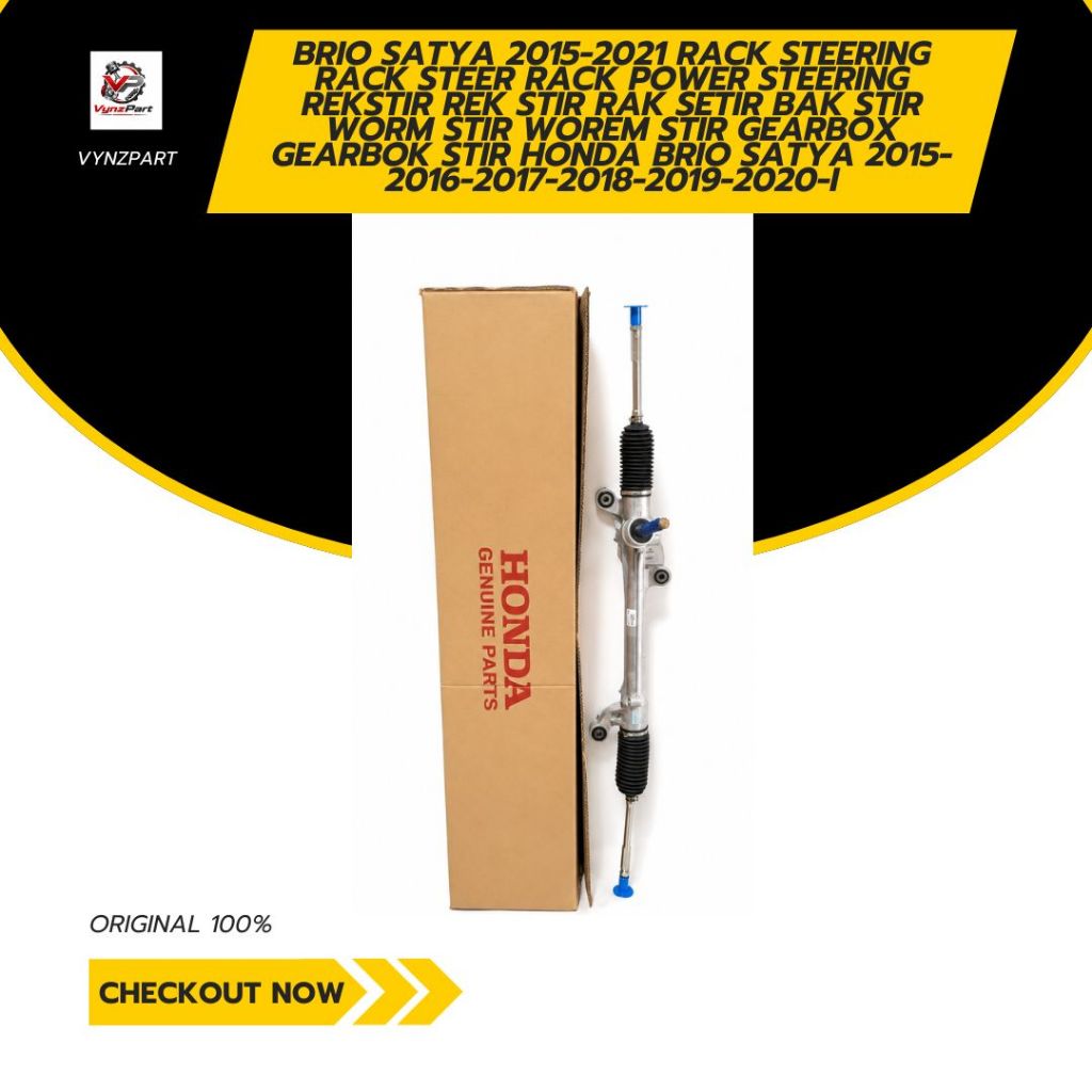 Brio Satya 2015-2021 rack steering rack steer rack power steering rekstir rek stir rak setir bak sti