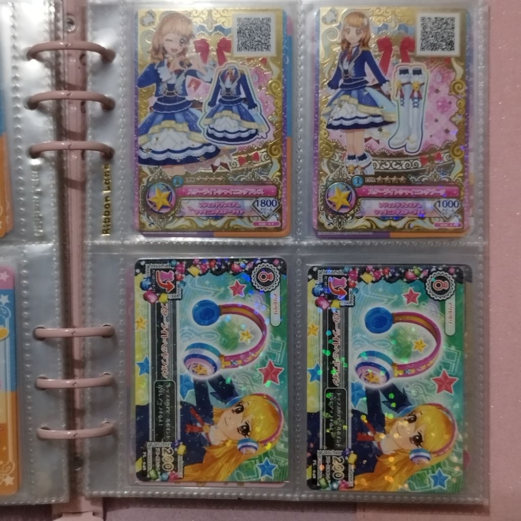 kartu aikatsu aikatsu on parade card on starlight akari headphone ichigo hoshimiya