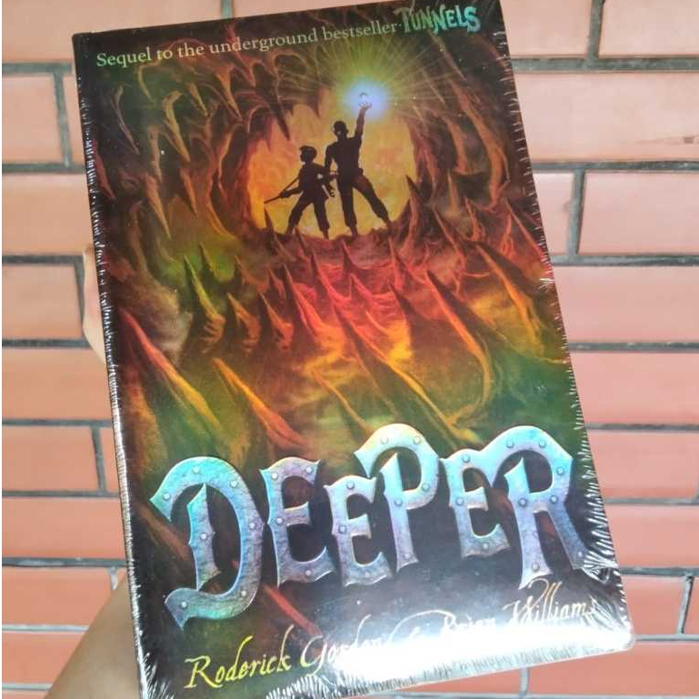 Roderick Gordon Brian Williams Deeper Tunnel Series Book 2 Buku Novel Young Adult Fiction Bahasa Ing