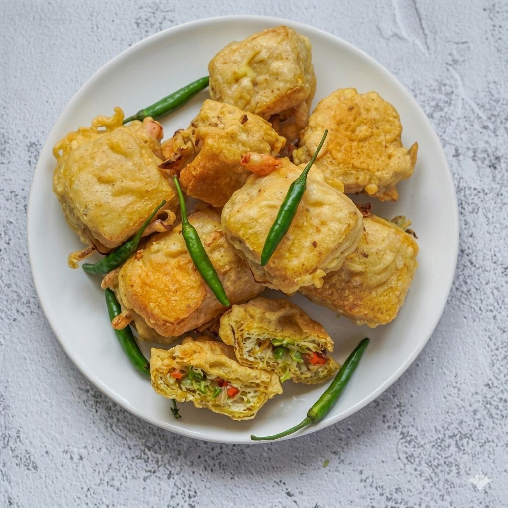 Tahu Taisi Jeletot Spicy | Tahu Pedas Homemade Frozen Food | Jeletot Pedas Nikmat - isi 9 pcs