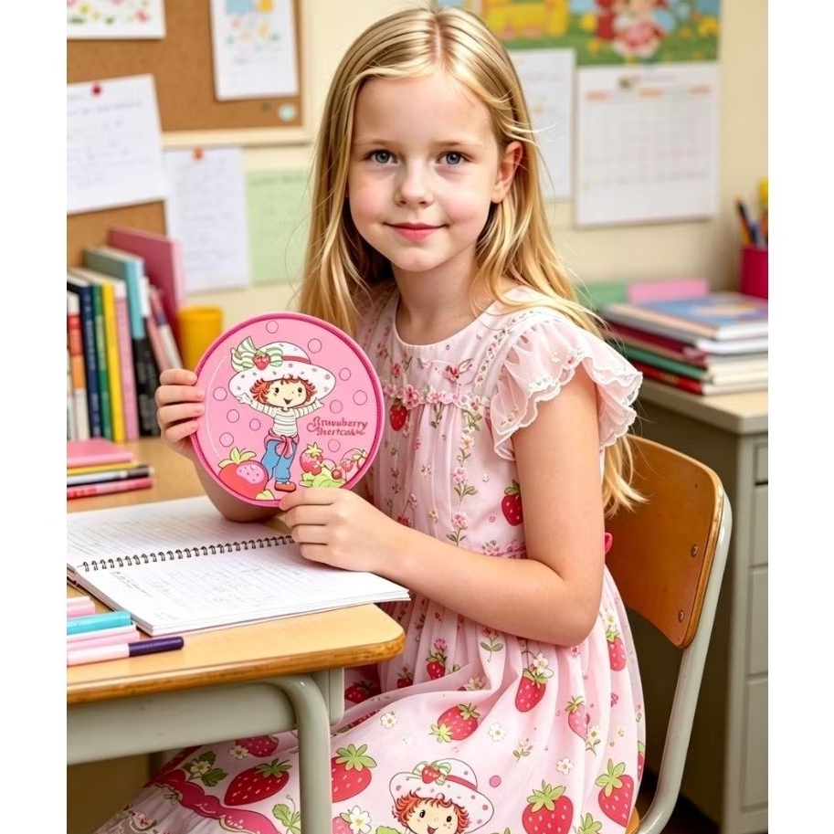 tempat cd/dvd strawberry shortcake vintage