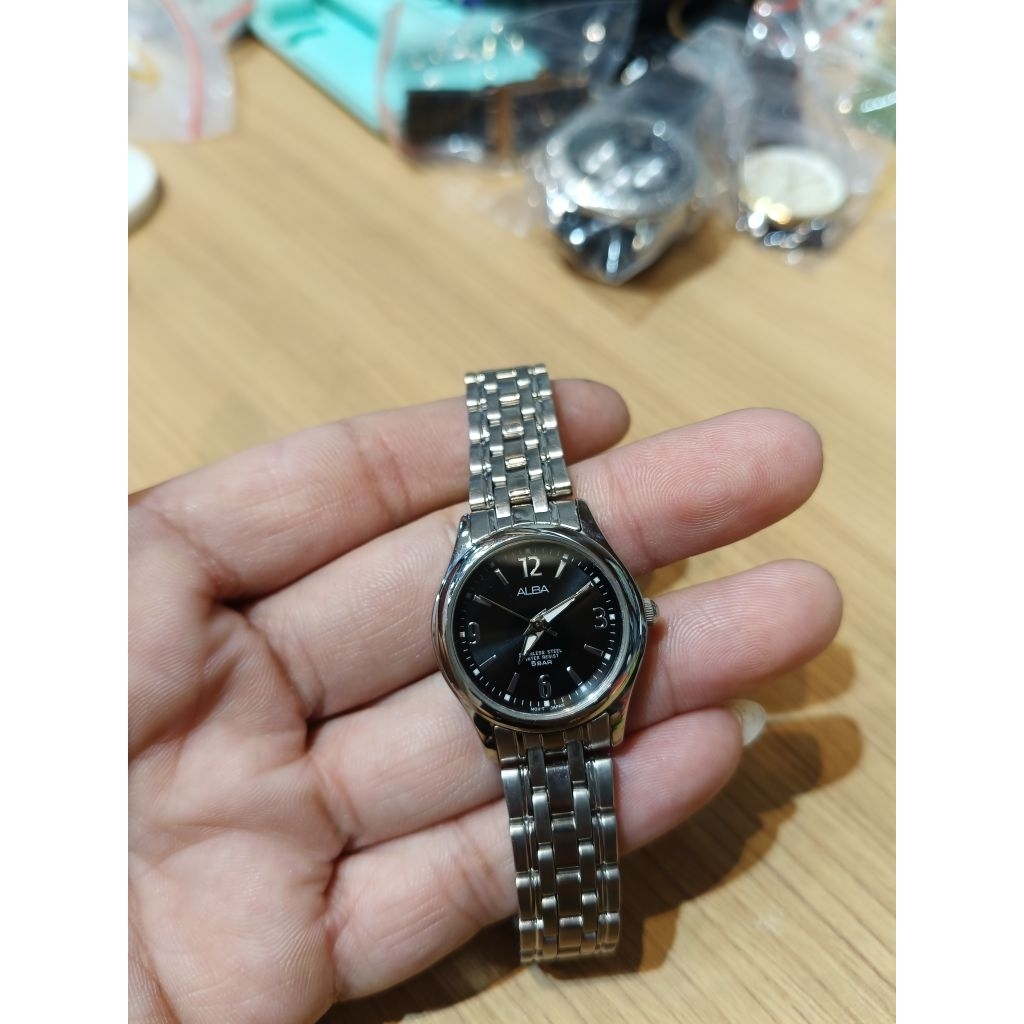 jam tangan second ALBA