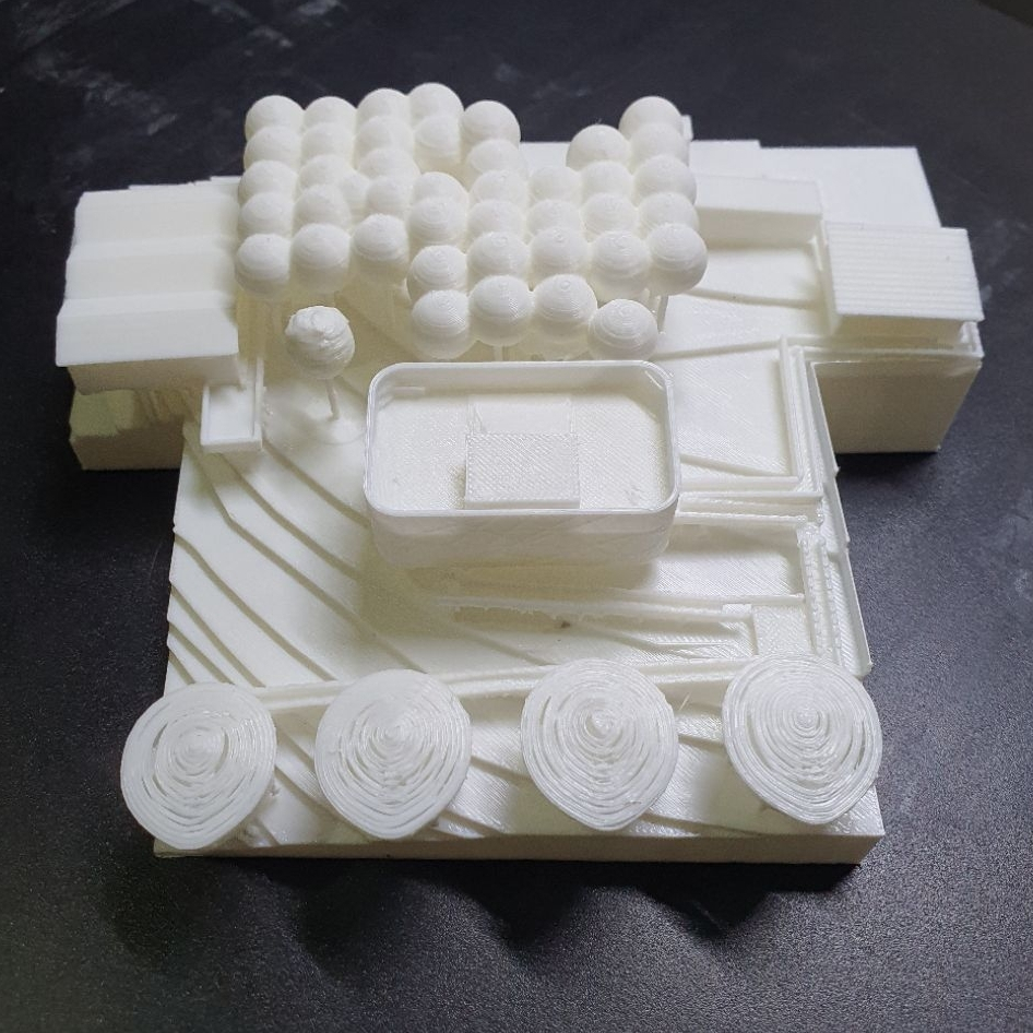 Jasa Maket Arsitektur 3D Print Custom berskala presisi