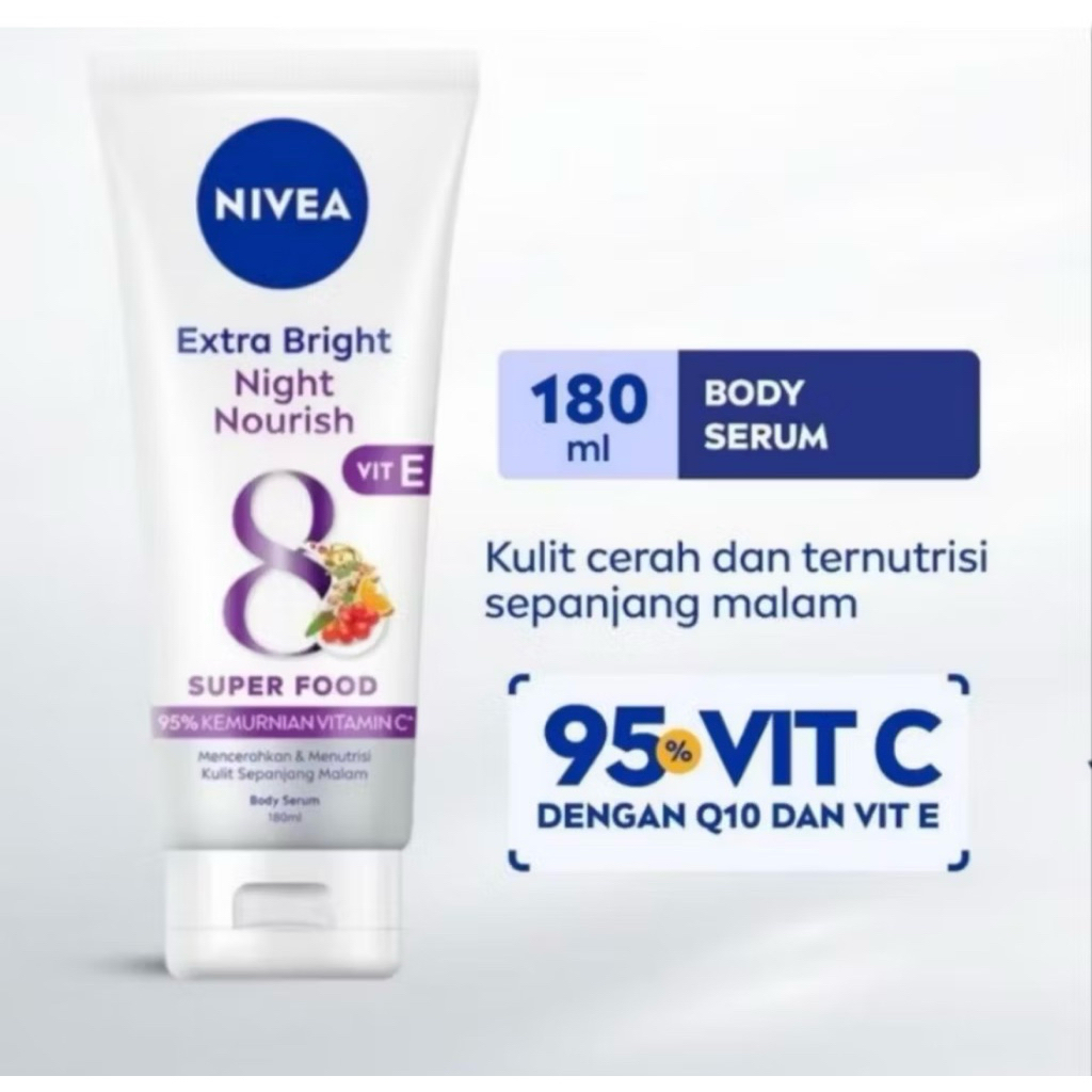Body Lotion/Body Serum Nivea Night Nourish 180 ml