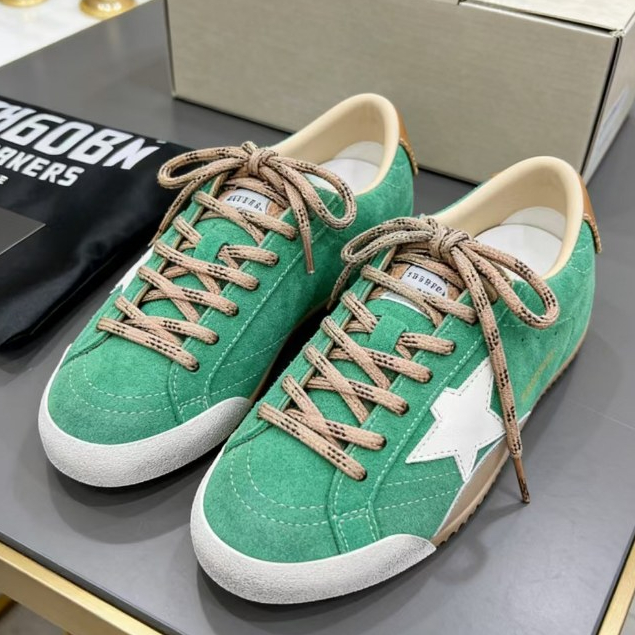 [Pre order] Men's/Women's True Star GGDB cowhide round toe lace up thin soled shoes low cut casual s
