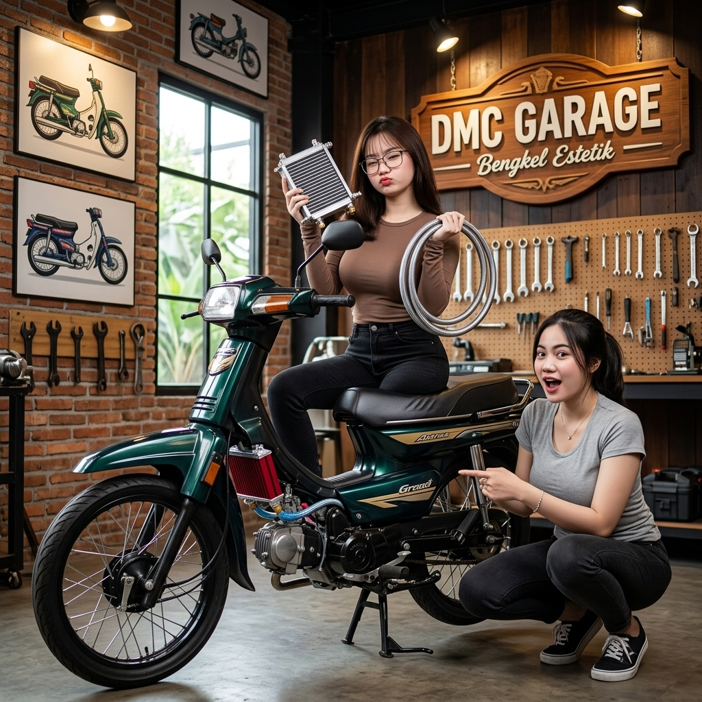 Oil cooler DAY universal cooling radiator engine all motor semua motor UNIVERSAL