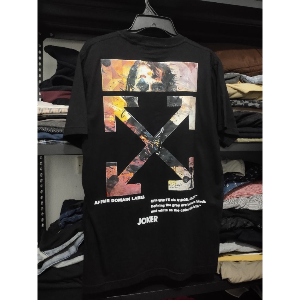 Off white jokers t shirt second