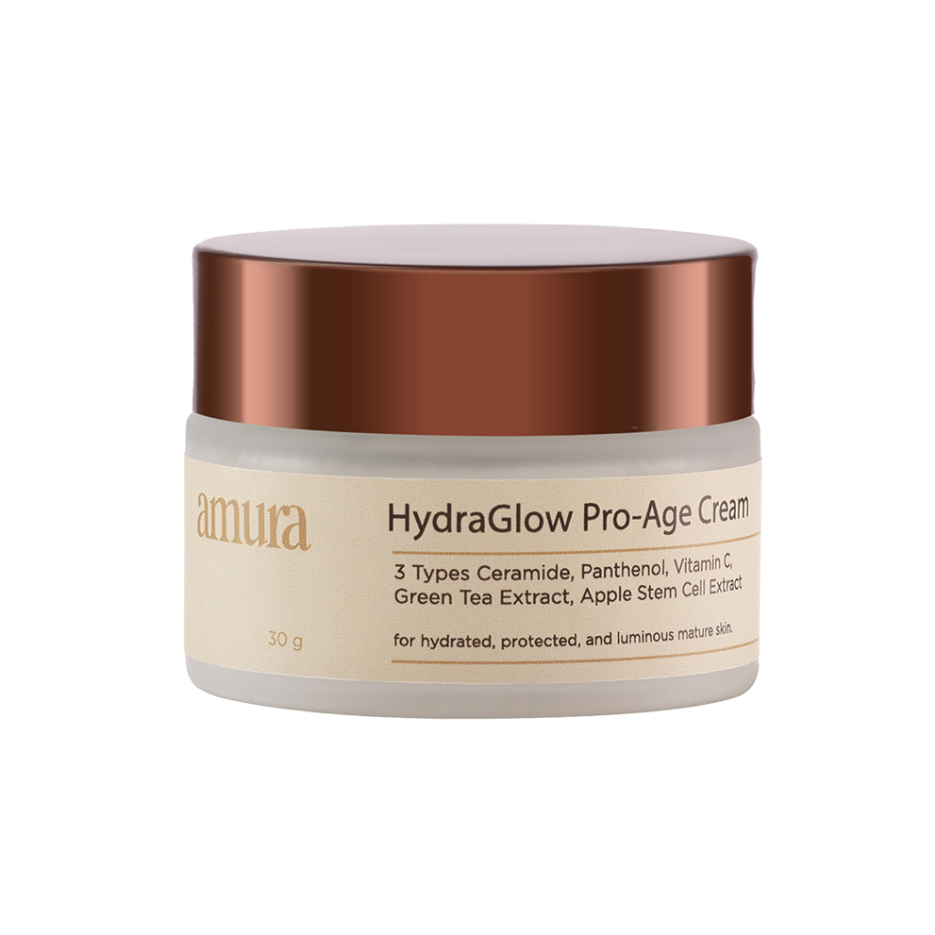 Amura HydraGlow Pro-Age Day Cream 30g | 3X Ceramide Memperkuat Skin Barrier Melembapkan Wajah