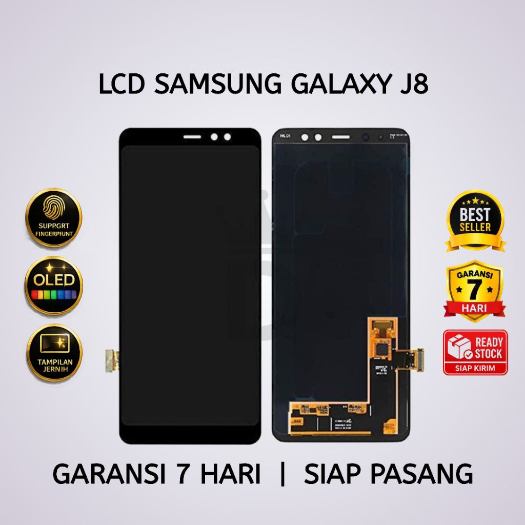 LCD TOUCHSCREEN SAMSUNG J8 2018 OLED FULLSET