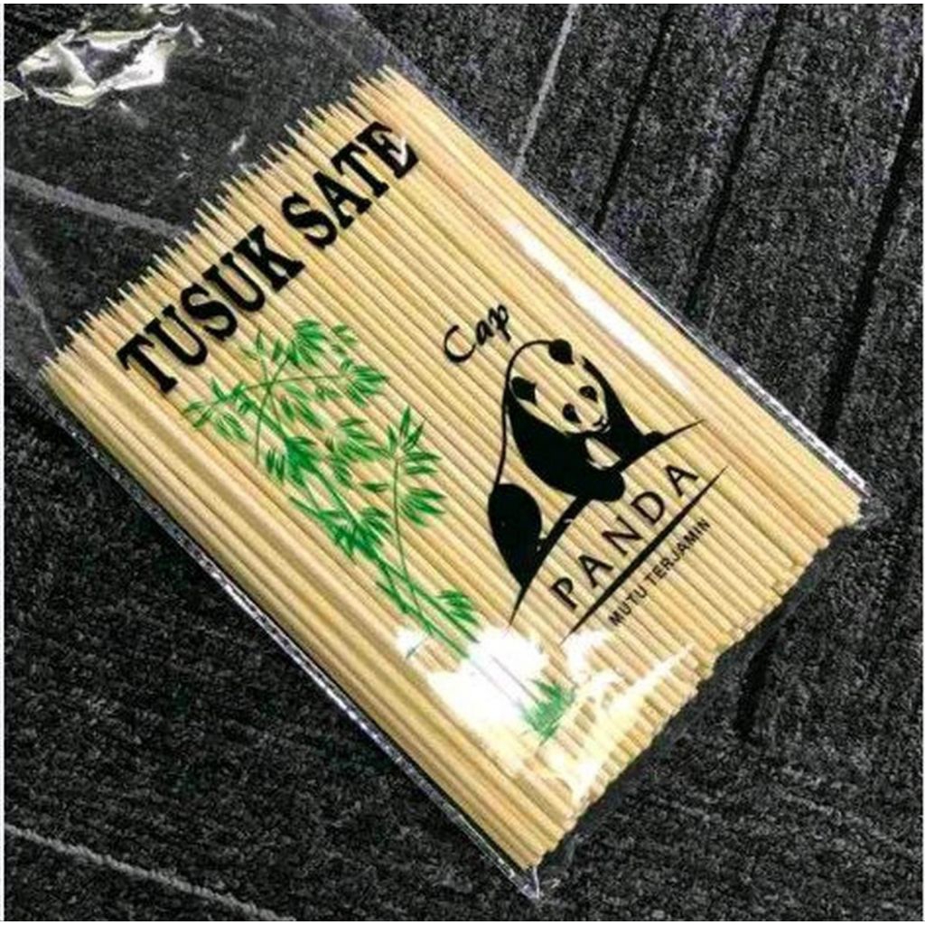 Tusuk Sate ayam Panda 500 gram/ Tusuk Sate Panda 1 pak 500 gram