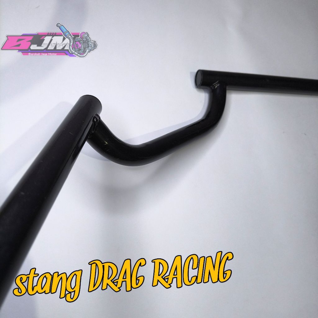 Stang Sprinter Pendek stang drag Racing - Warna Hitam, Universal untuk Motor