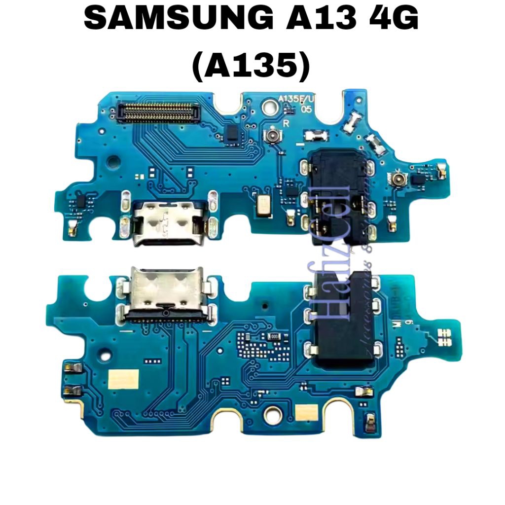 PCB CAS / CONECTOR CAS / PAPAN CAS ORI HP SAMSUNG A13 4G (A135)