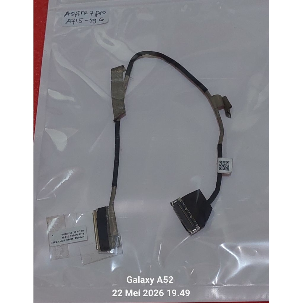 Kabel Flexible LED LCD Layar Laptop Acer Aspire 7 PRO A715-59G
