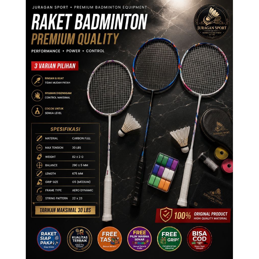 raket badminton/raket terlaris 30lbs/raket bulutangkis 30Lbs