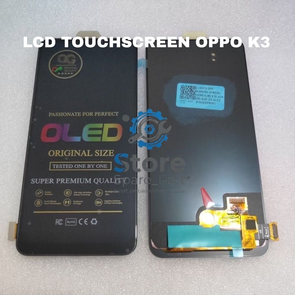 LCD TOUCHSCREEN OPPO K3 OLED ORIGINAL FULLSET