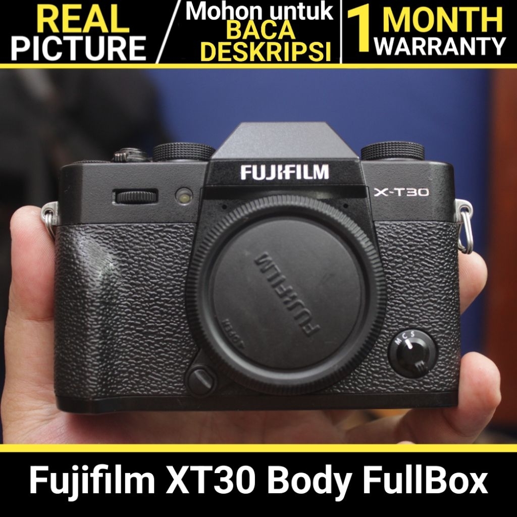 Kamera Fujifilm XT30 Body Only FullBox BEKAS