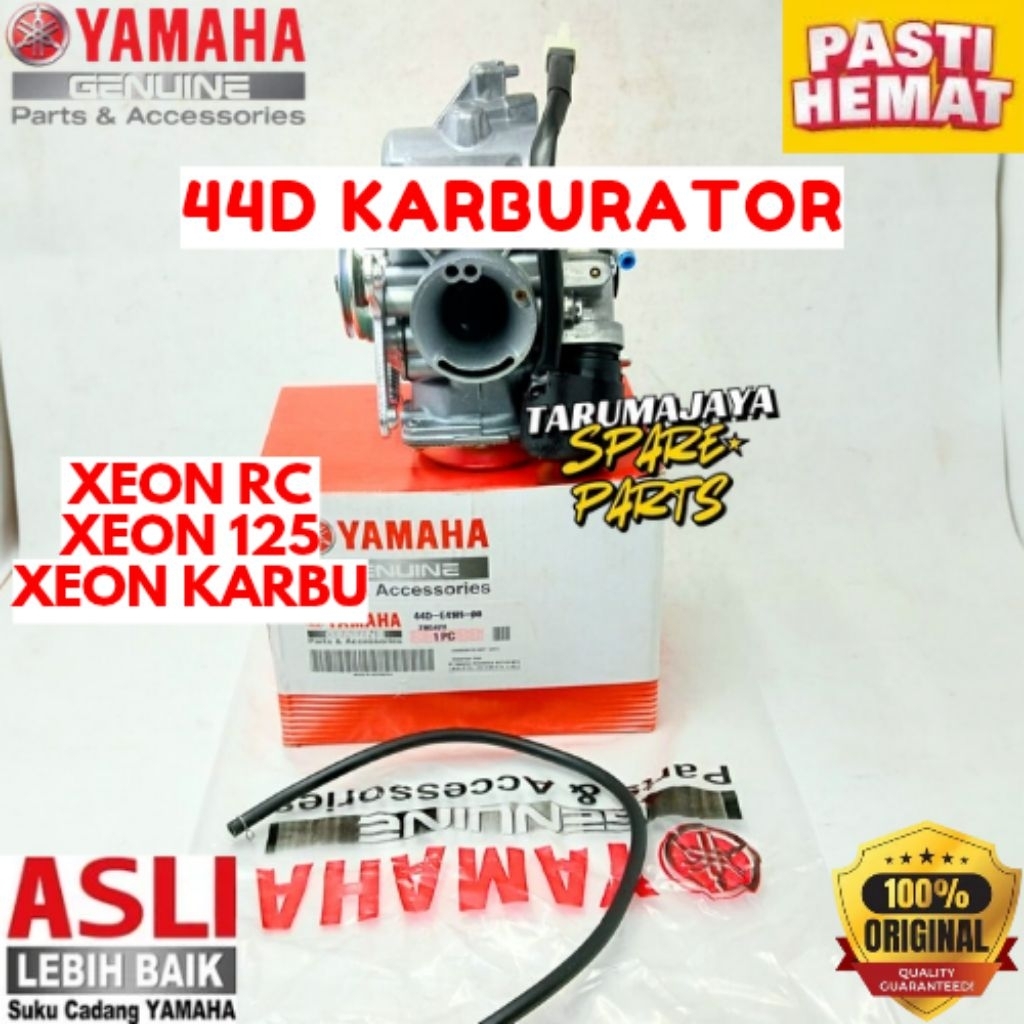 KARBURATOR ORIGINAL YAMAHA KODE 44D, KARBURATOR XEON RC, KARBURATOR XEON 125, KARBURATOR  XEON KARBU