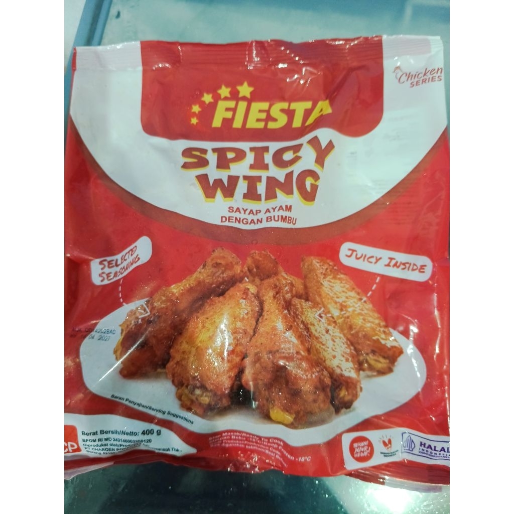 Fiesta chicken wings berat 400gr