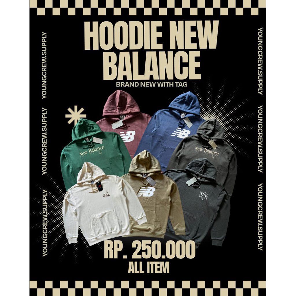 HOODIE NB ORIGINAL BRAND NEW WITH TAG