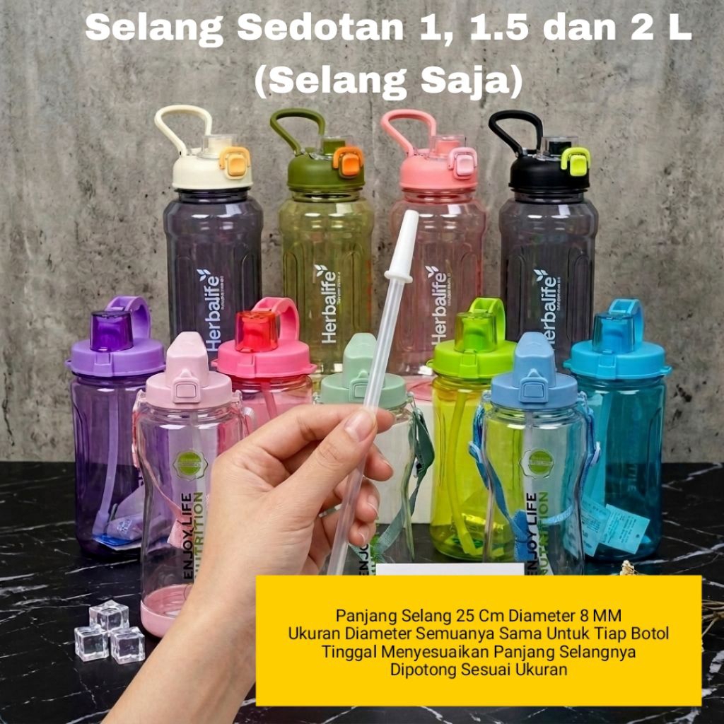 Selang Sedotan Botol 1 Liter Sampai 2 Liter Food Grade