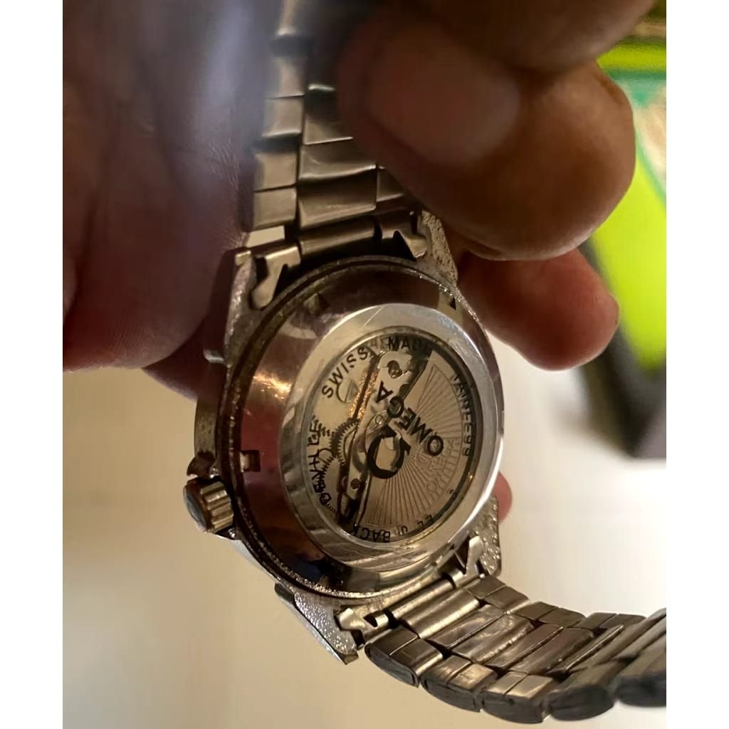 Jam Tangan Moonphase Skeleton Chrono Steel