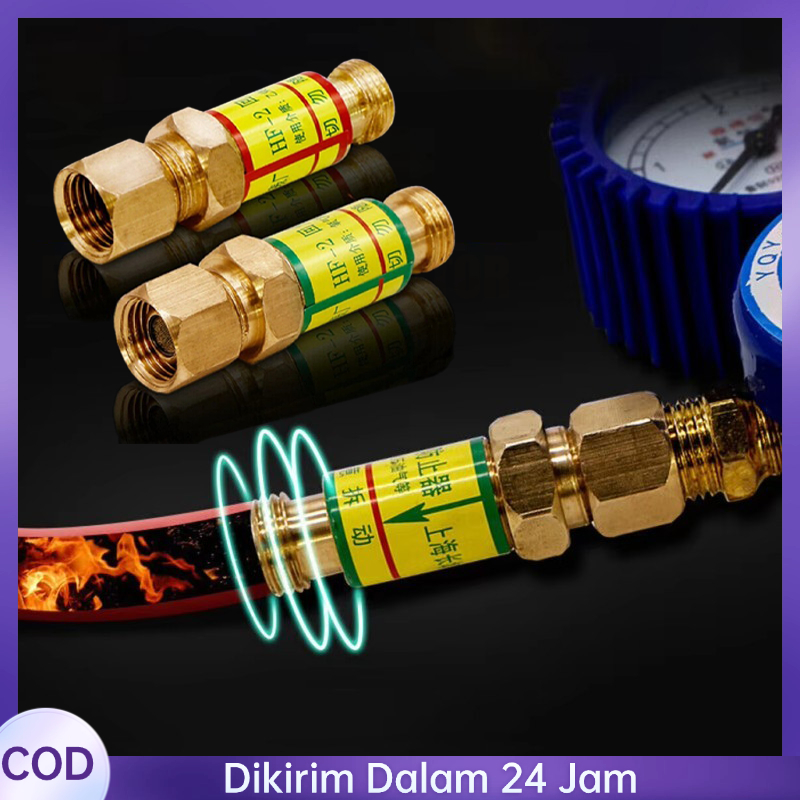 Flashback Arrestor Semua Tembaga Flashback Arrestor Regulator Ketahanan Suhu Flashback Regulator Oxy