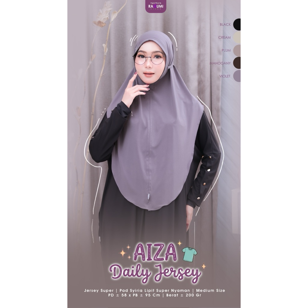 HIJAB DAILY RAQUMI AIZA DAILY HIJAB ORI BY RAQUMI