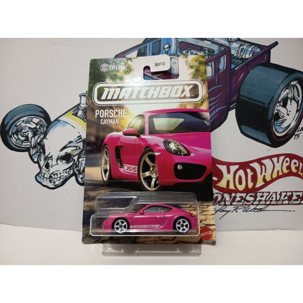 matchbox porsche cayman pink edition