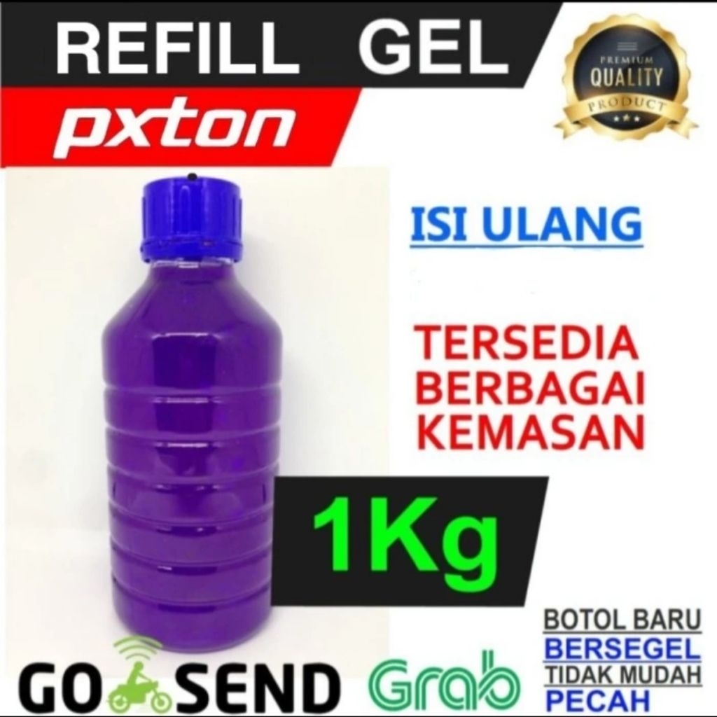 Refill Spiritus Gel 1Kg Botol Isi ulang Spirtus Gel Jelly Kompor