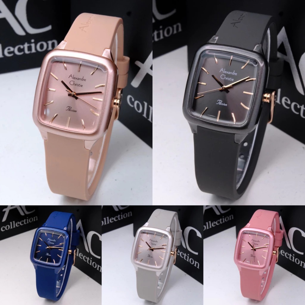 NEW PROMO Jam Tangan Wanita Alexandre Christie AC 2A07 / AC2A07 / 2A07 / AC 2A08 / AC2A08 / 2A08 Gar